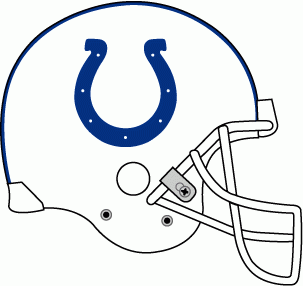 Indianapolis Colts 1984-1994 Helmet Logo iron on paper